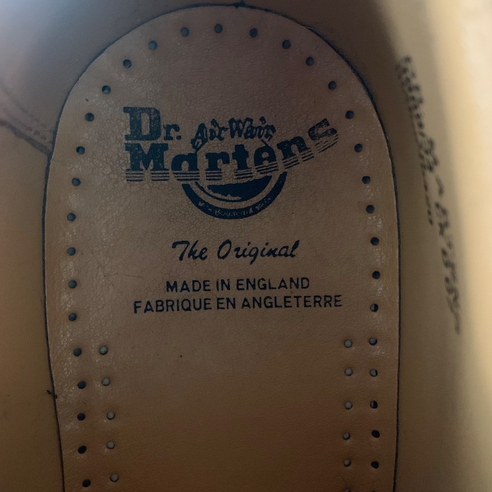 90s Doc Martens | Dr. Martens | Tuxedo/Black & White | Mens Size 10.5/11 - Picture 4 of 6